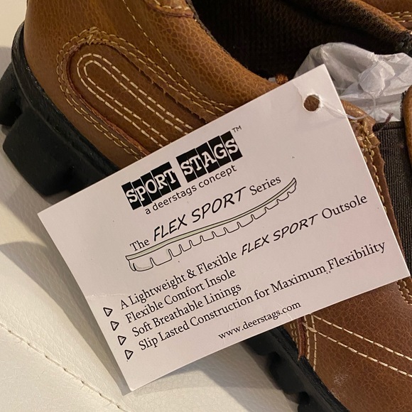 ❌❌❌SOLD Boys Brown Deer Stag Loafers. Brand New, with Tags! - Picture 7 of 7